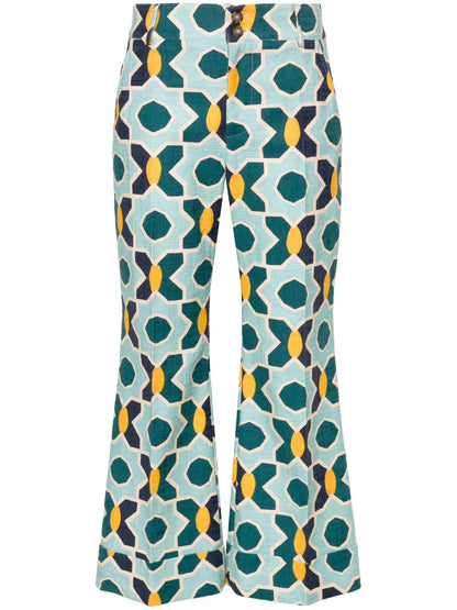 Hendrix Jacquard Tailored Trousers