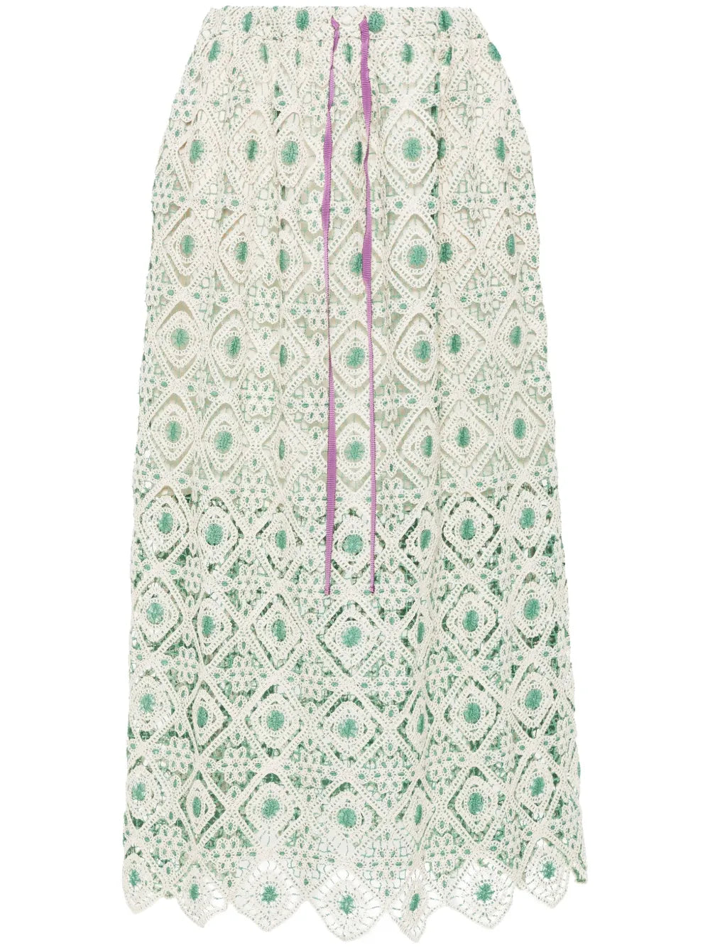 Macramé Midi Skirt
