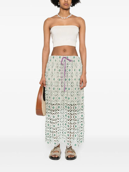 Macramé Midi Skirt