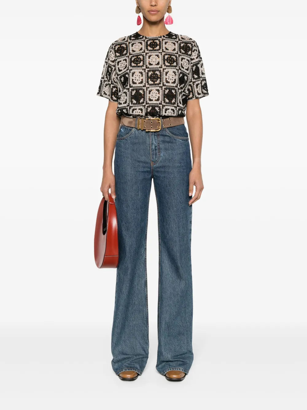 Lacey House Macramé T-Shirt