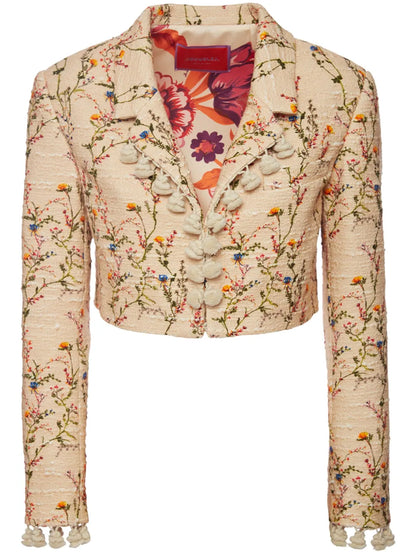 Torero Embroidered Cropped Jacket