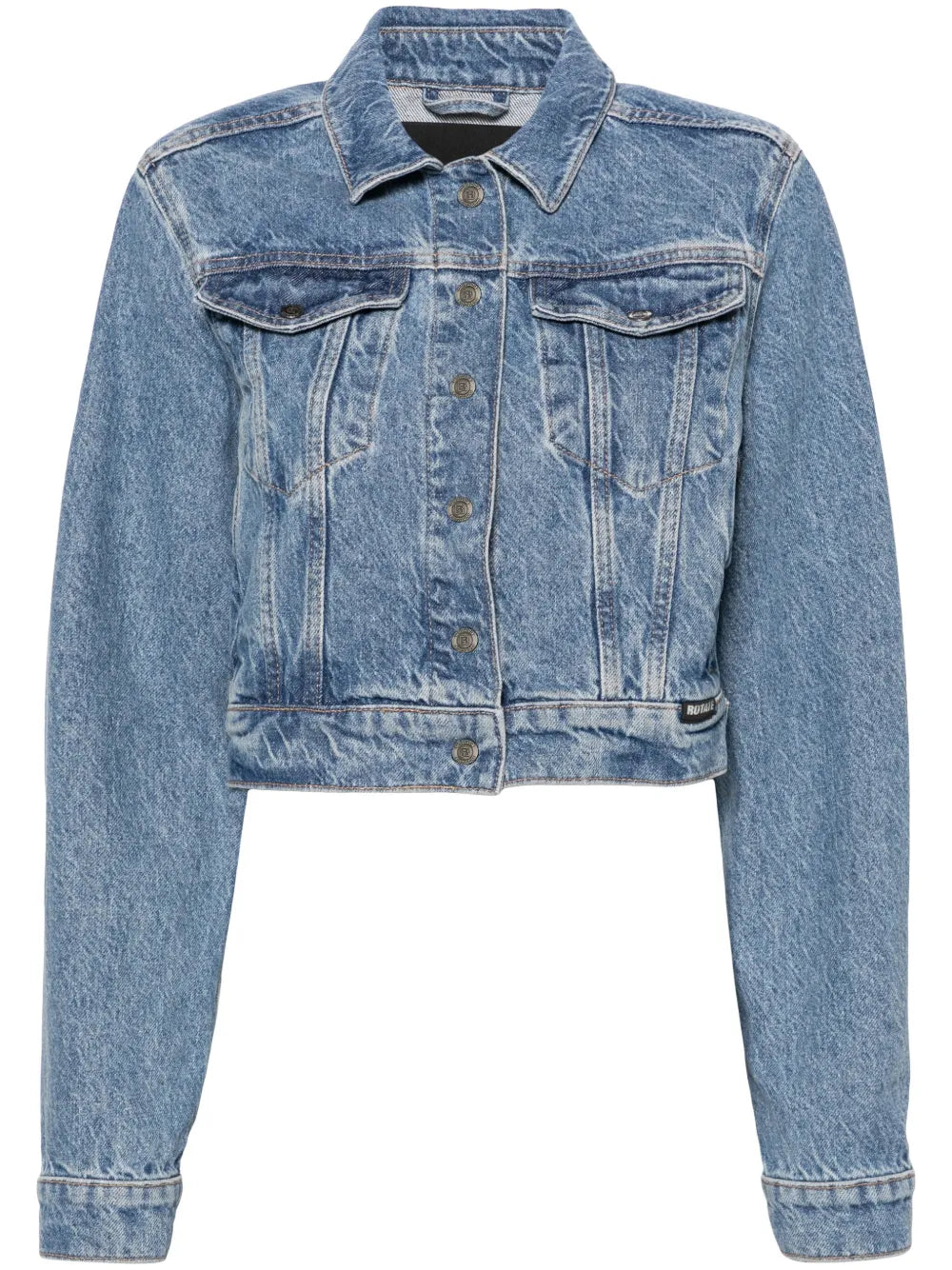 Logo-Patch Denim Jacket