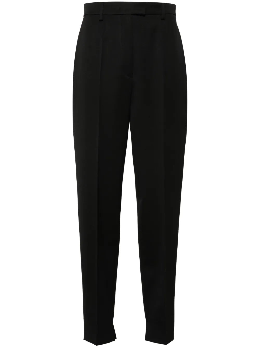 Pressed-Crease Tapered-Leg Trousers