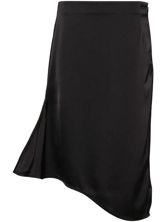 Knot-Detailing Midi Skirt