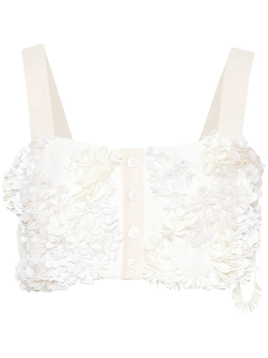 Sequin Corset Top