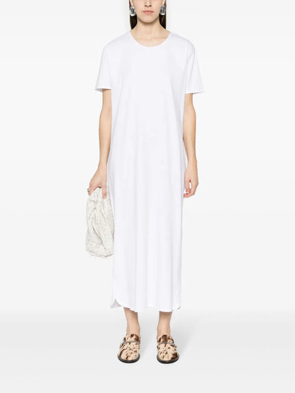 Cotton Jersey Shirt Dress