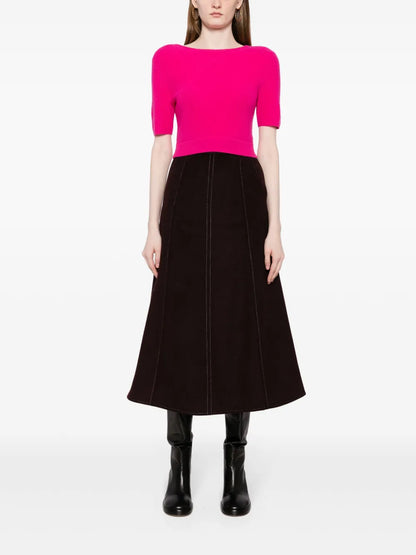 Josefina Cut-Out Cashmere Top