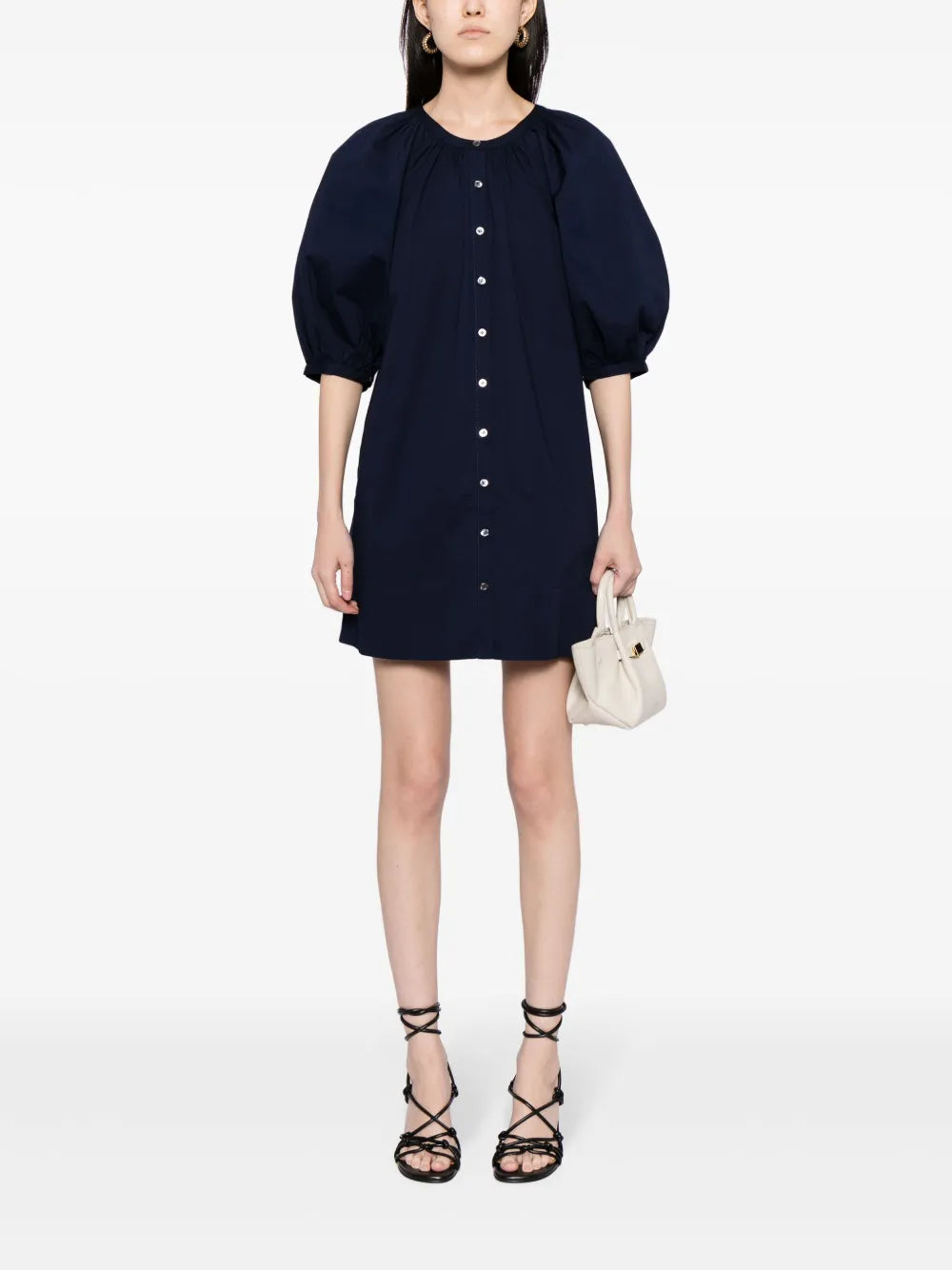 Vincent Cotton Minidress