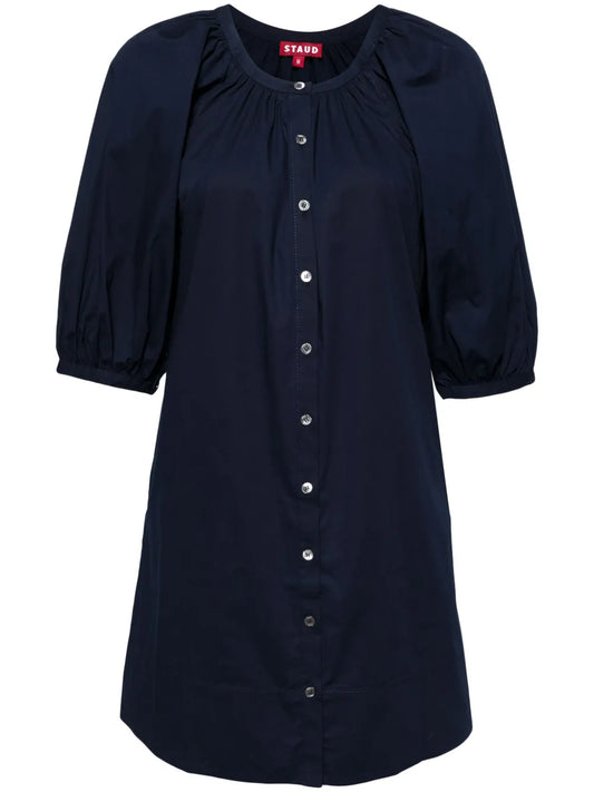 Vincent Cotton Minidress