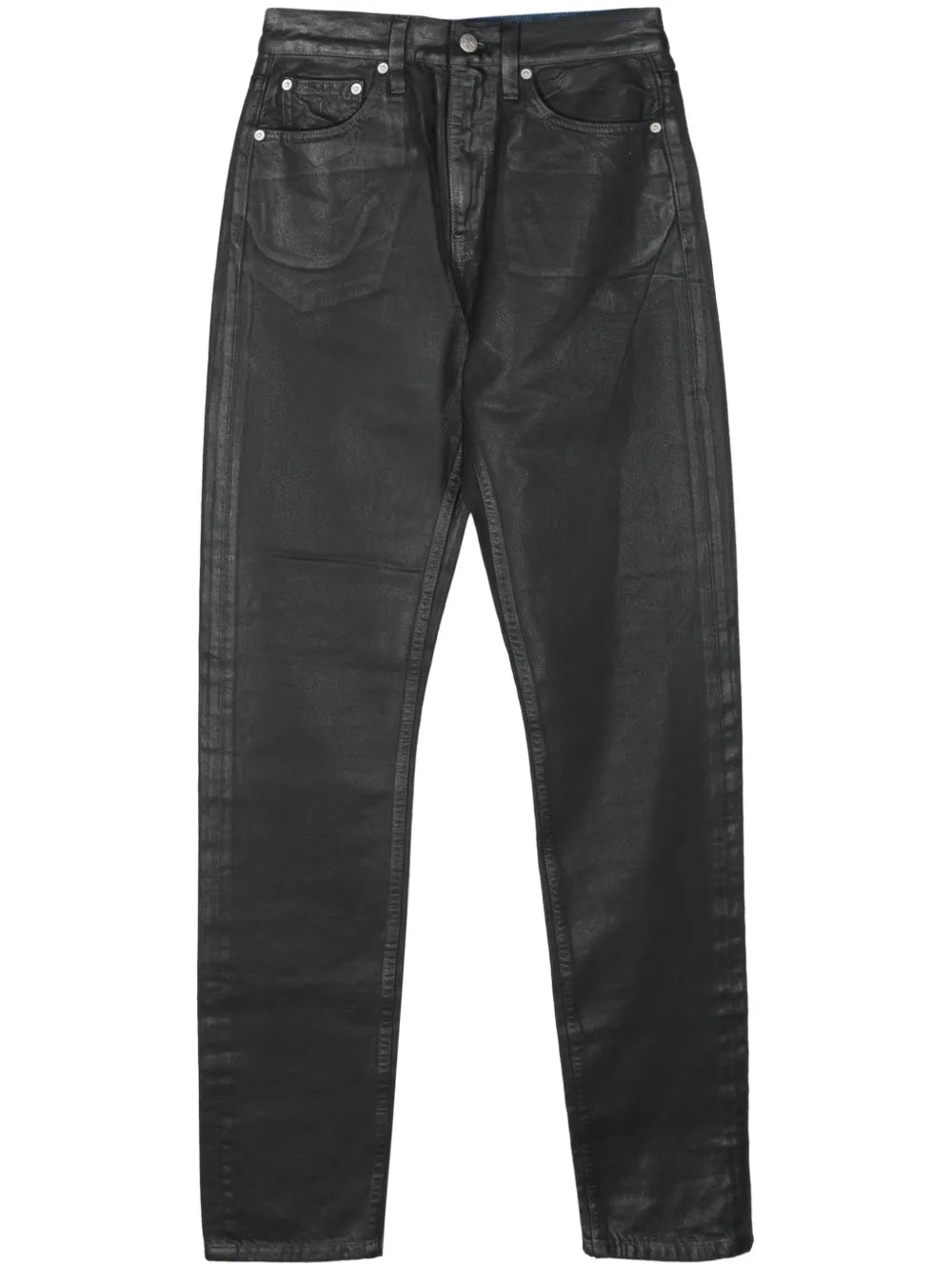 Coated Straight Jeans