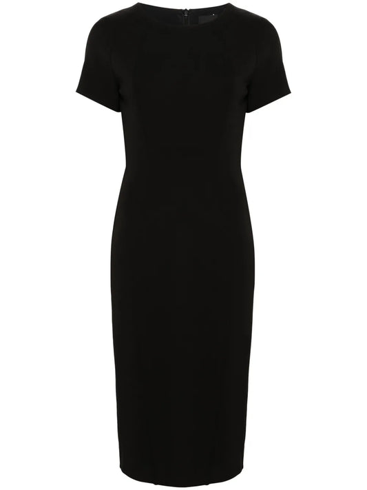 Stretch-Design Midi Dress