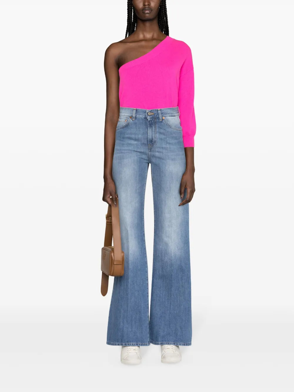 Mid-Rise Flared Jeans