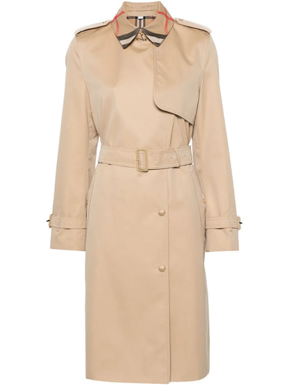 Gabardine Trench Coat