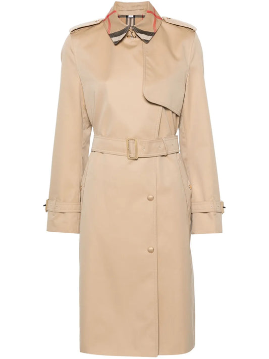 Gabardine Trench Coat