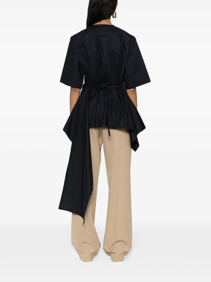 Short-Sleeve Cotton Shirt