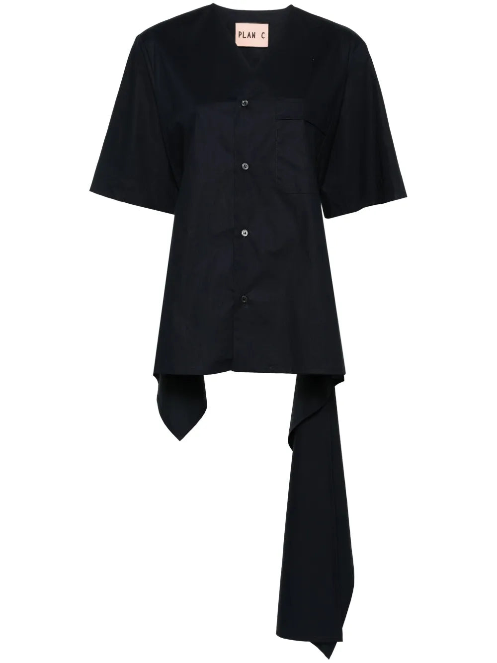 Short-Sleeve Cotton Shirt