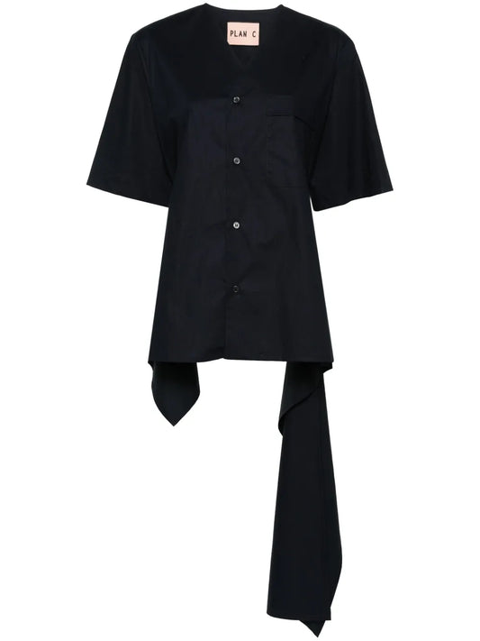 Short-Sleeve Cotton Shirt