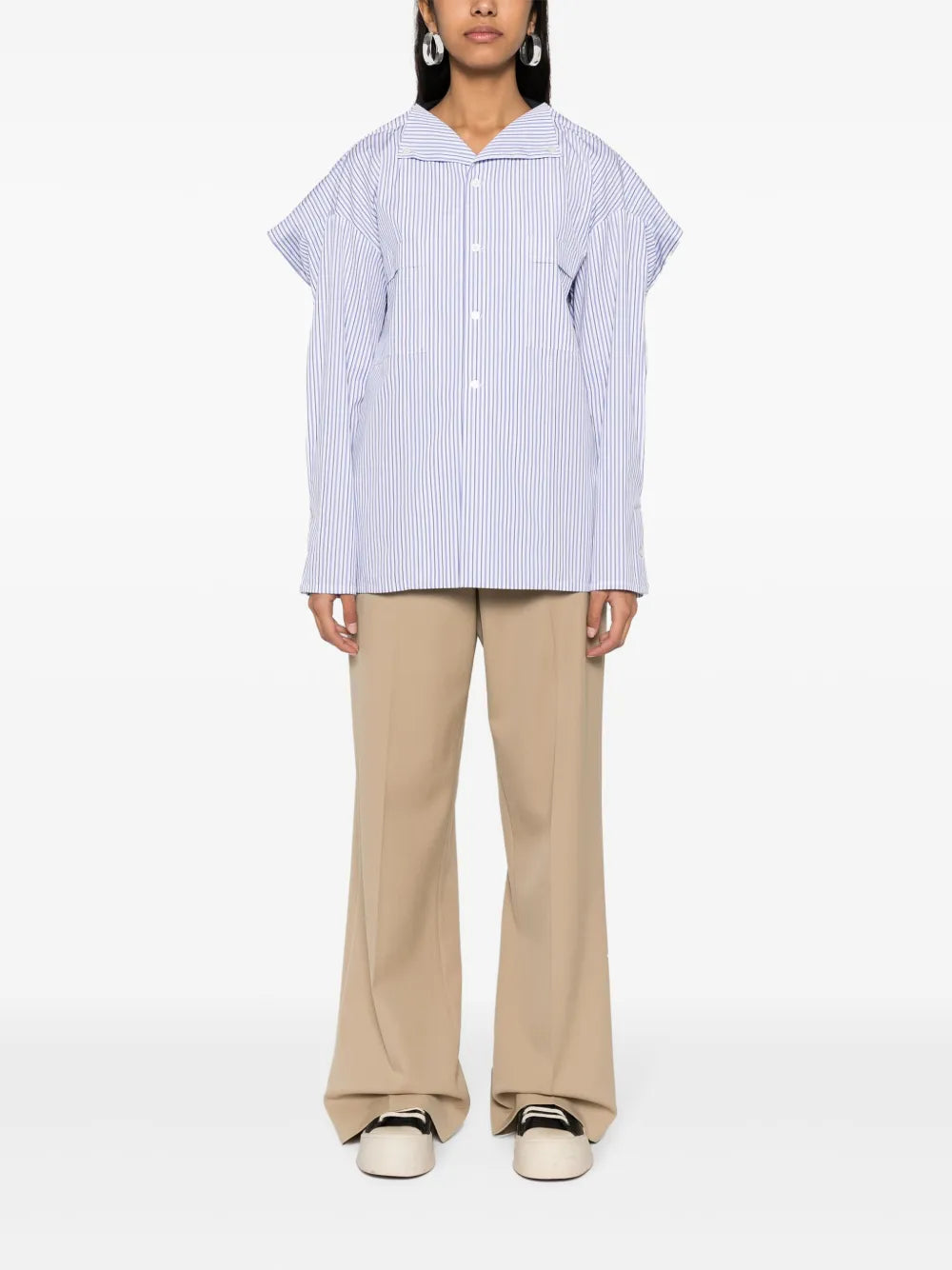 Colourblock Panelled Shirt