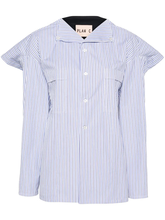 Colourblock Panelled Shirt