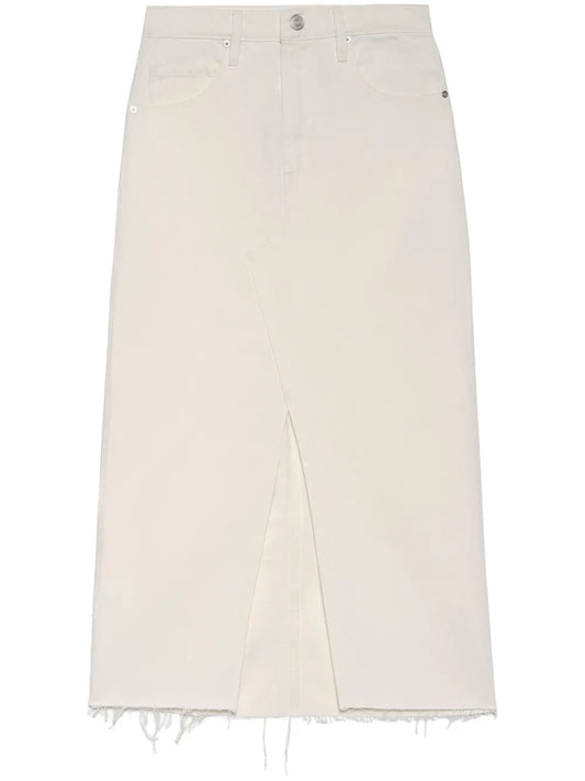 The Midaxi Denim Midi Skirt