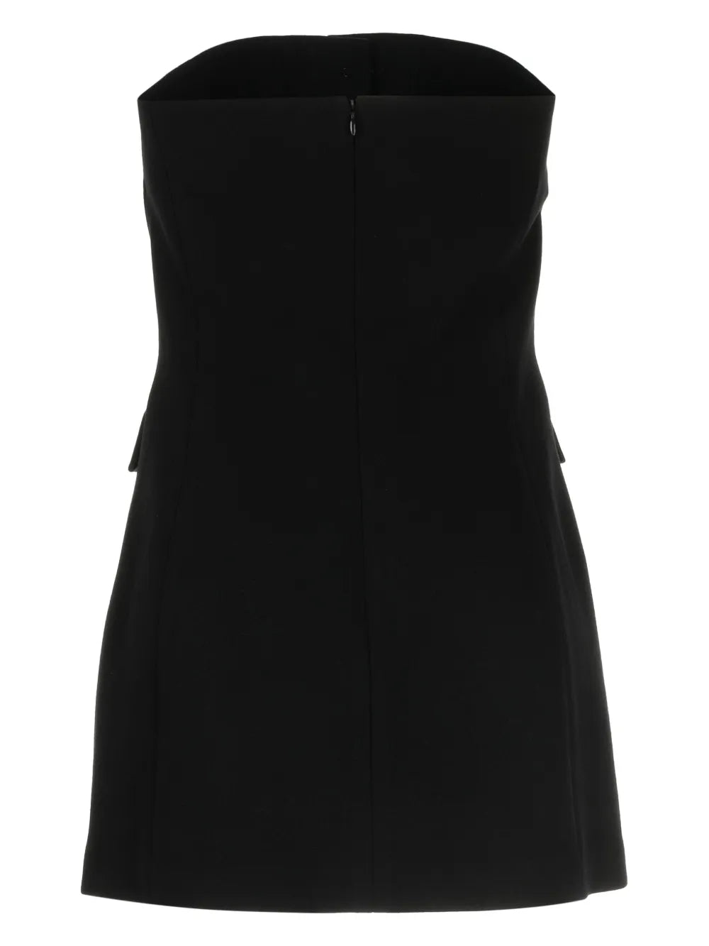 Strapless Wool-Blend Minidress
