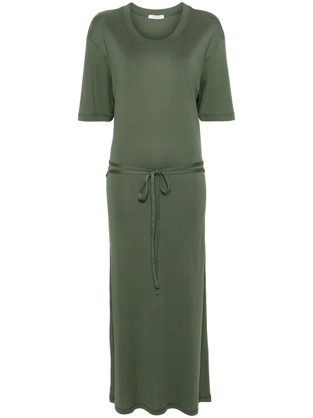Belted T-Shirt Maxi Dress