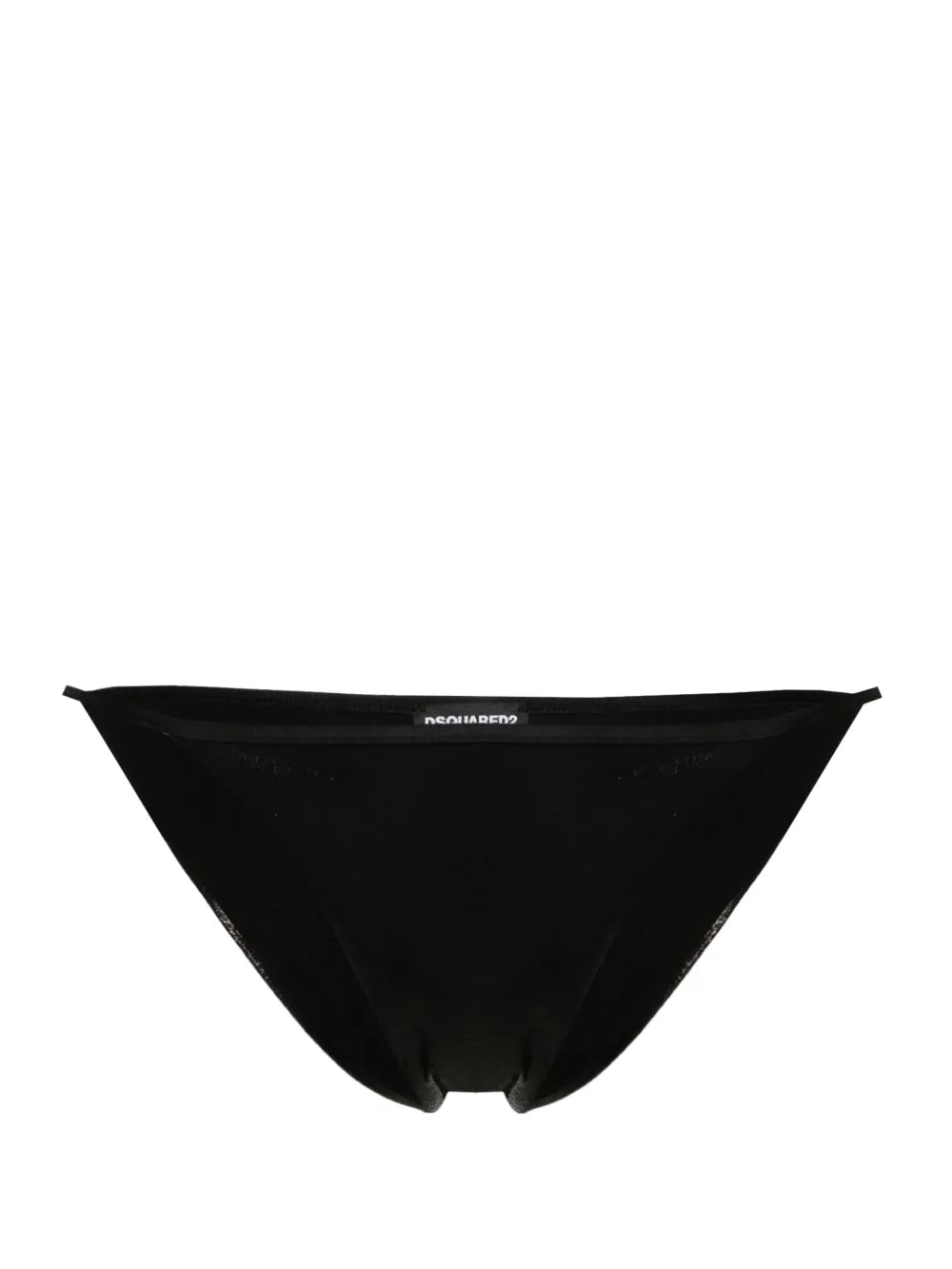 High-Cut Metallic Bikini Bottoms