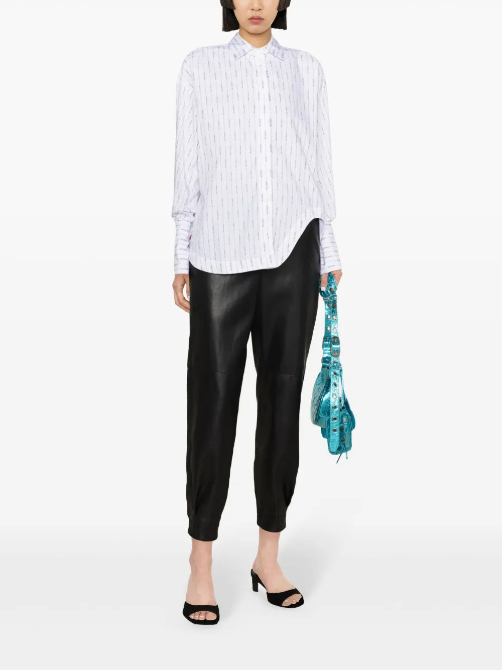 Eliza Logo-Print Cotton Shirt