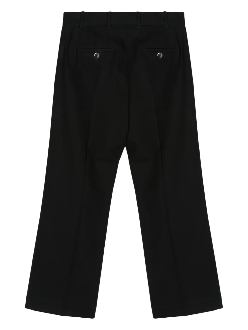High-Waisted Flared Trousers