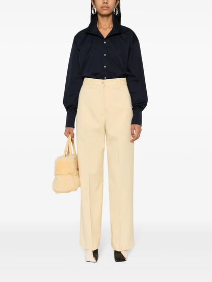 Straight-Leg Trousers