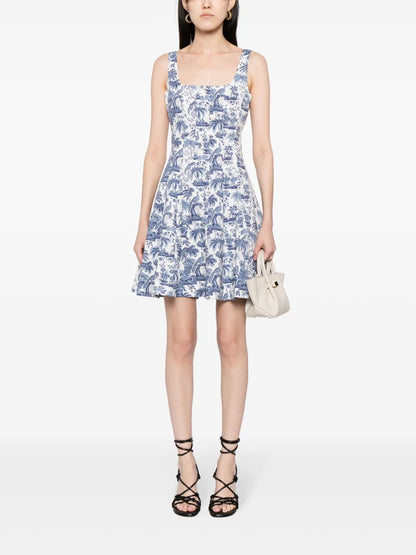 Wells Printed Minidress