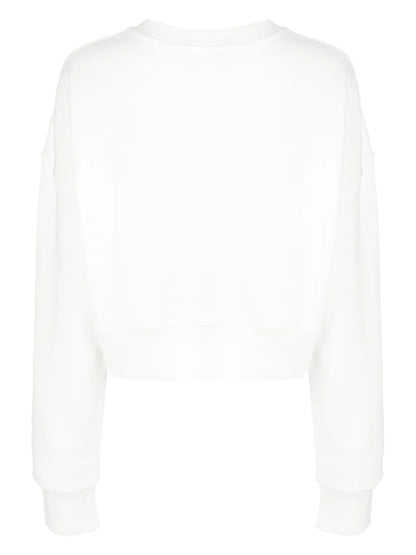 Logo-Print Cotton Sweatshirt