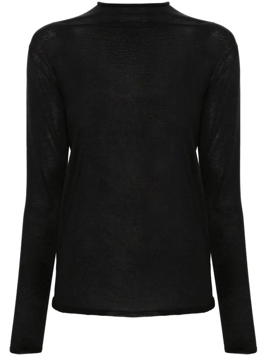 V-Necj Fine-Knit Jumper