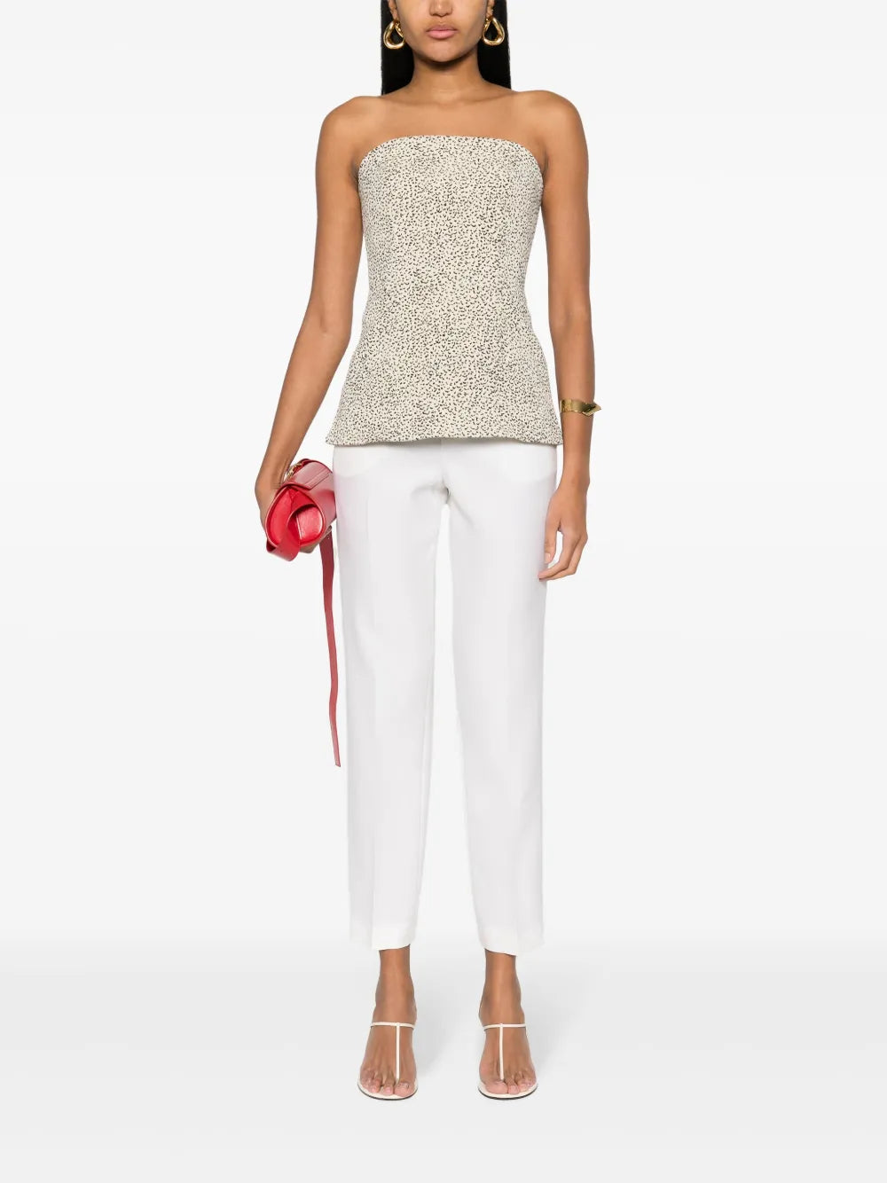 Slim-Fit Tailored Trousers
