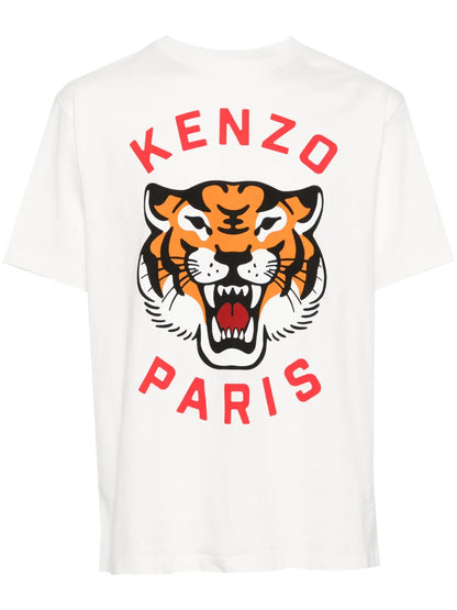 Lucky Tiger Cotton T-Shirt