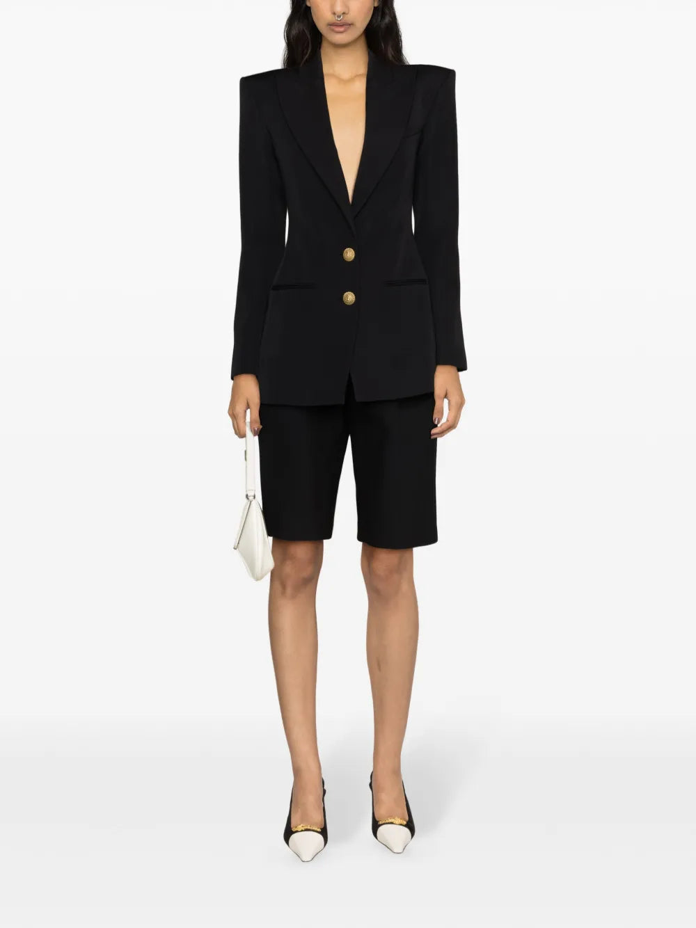 Single-Breasted Virgin Wool Blazer