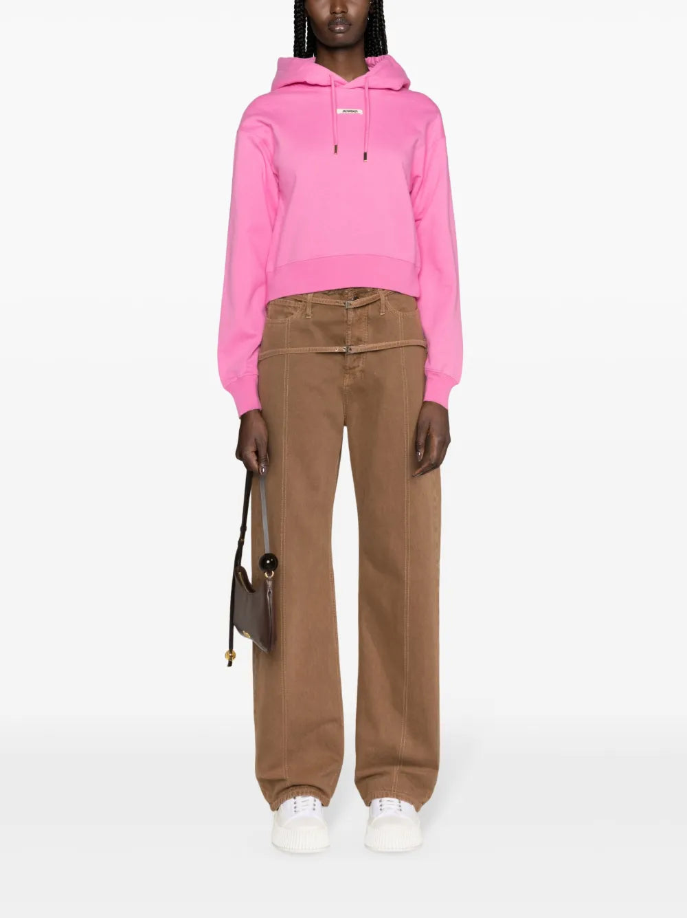Le Hoodie Gros Grain Cotton Top