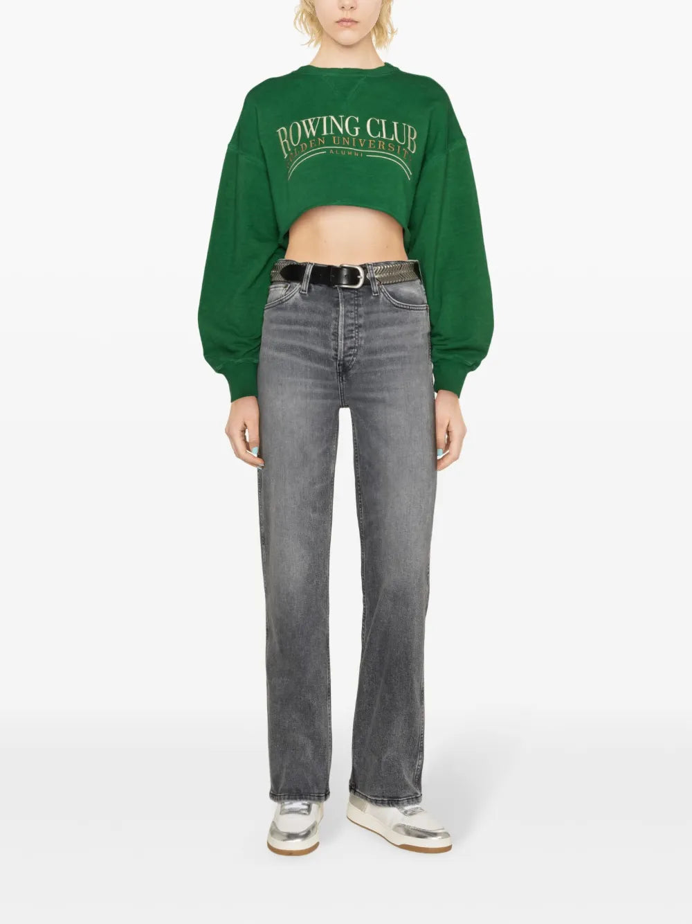 90S High-Rise Straight Jeans