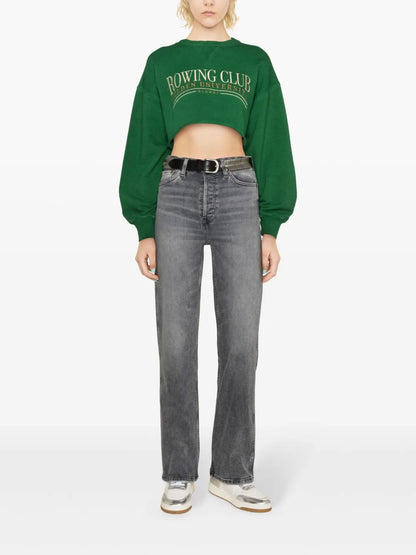 90S High-Rise Straight Jeans