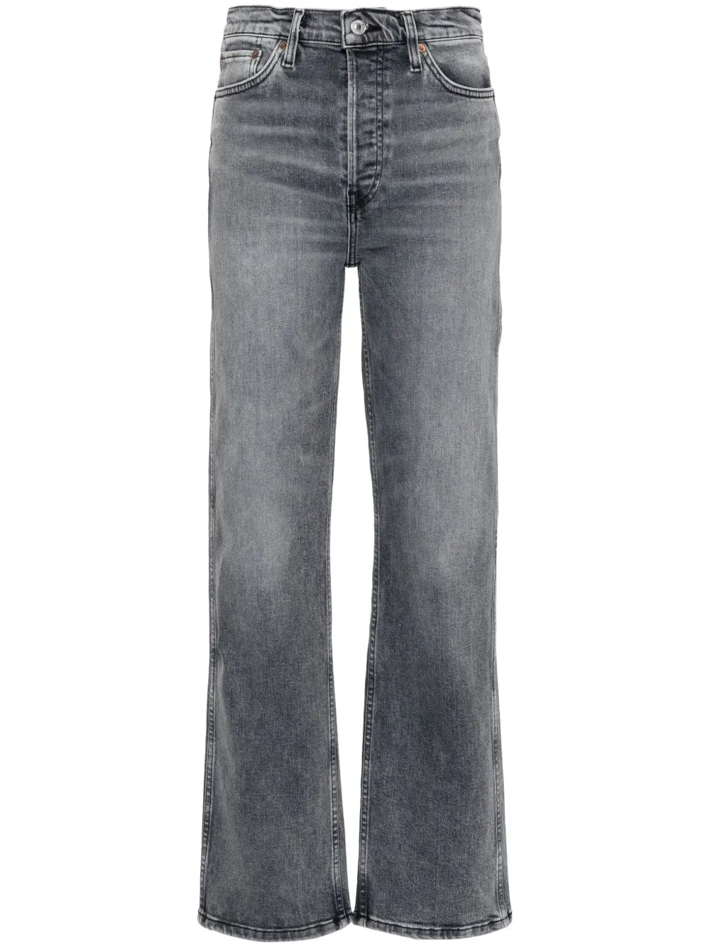 90S High-Rise Straight Jeans