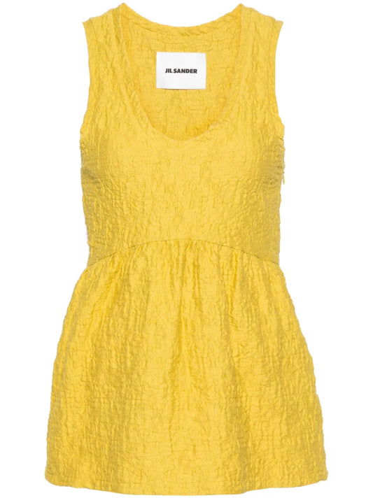 Gaufre Cotton Tank Top