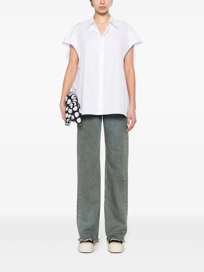 Poplin Sleeveless Shirt