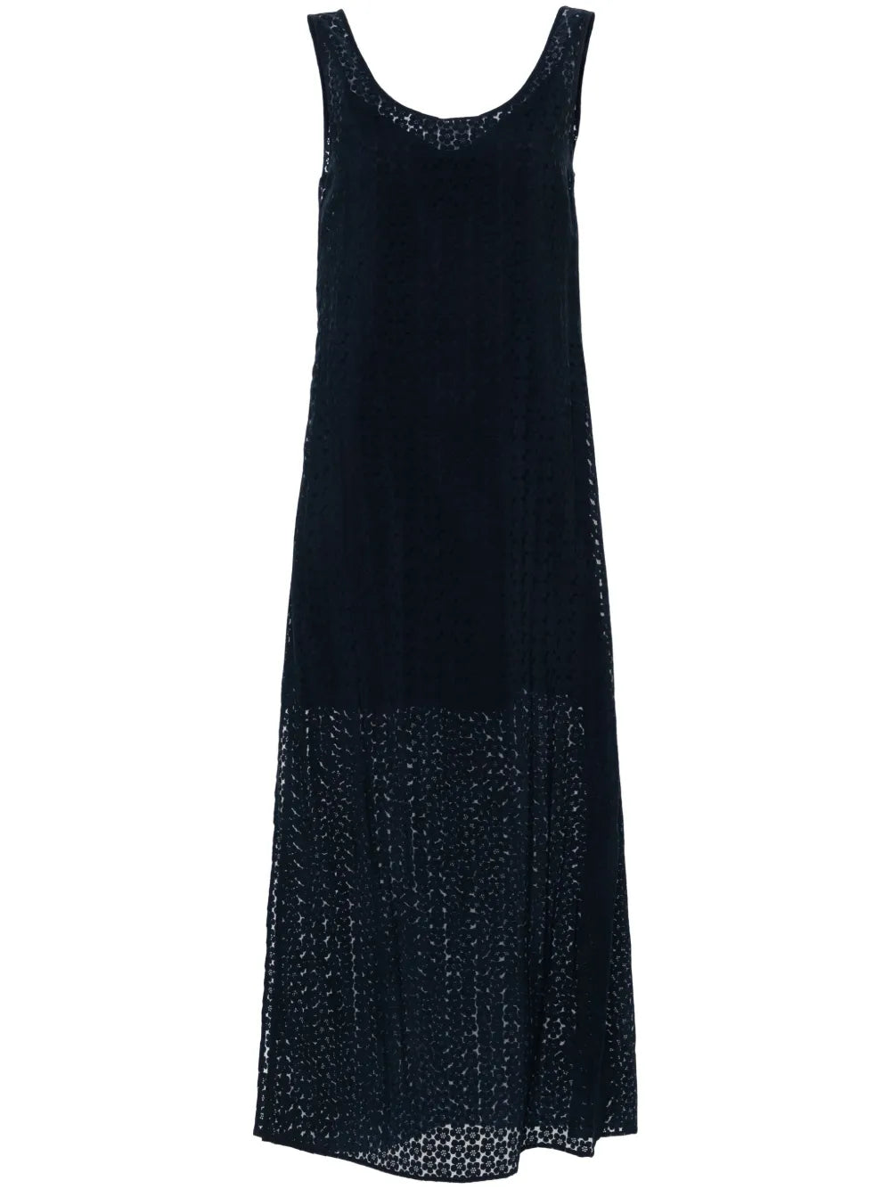 Floral-Motif Maxi Dress