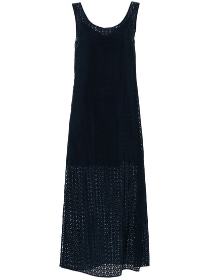 Floral-Motif Maxi Dress
