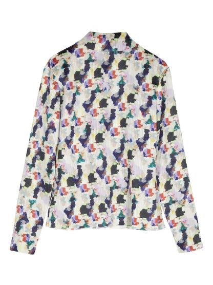Remember Abstract-Print Shirt