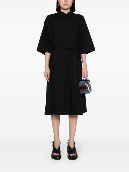 Transfer V-Back Midi Dress