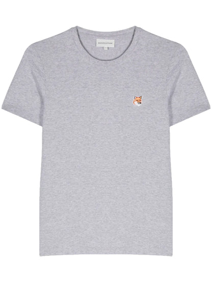 Fox-Motif Cotton T-Shirt