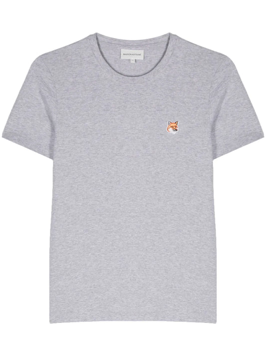 Fox-Motif Cotton T-Shirt