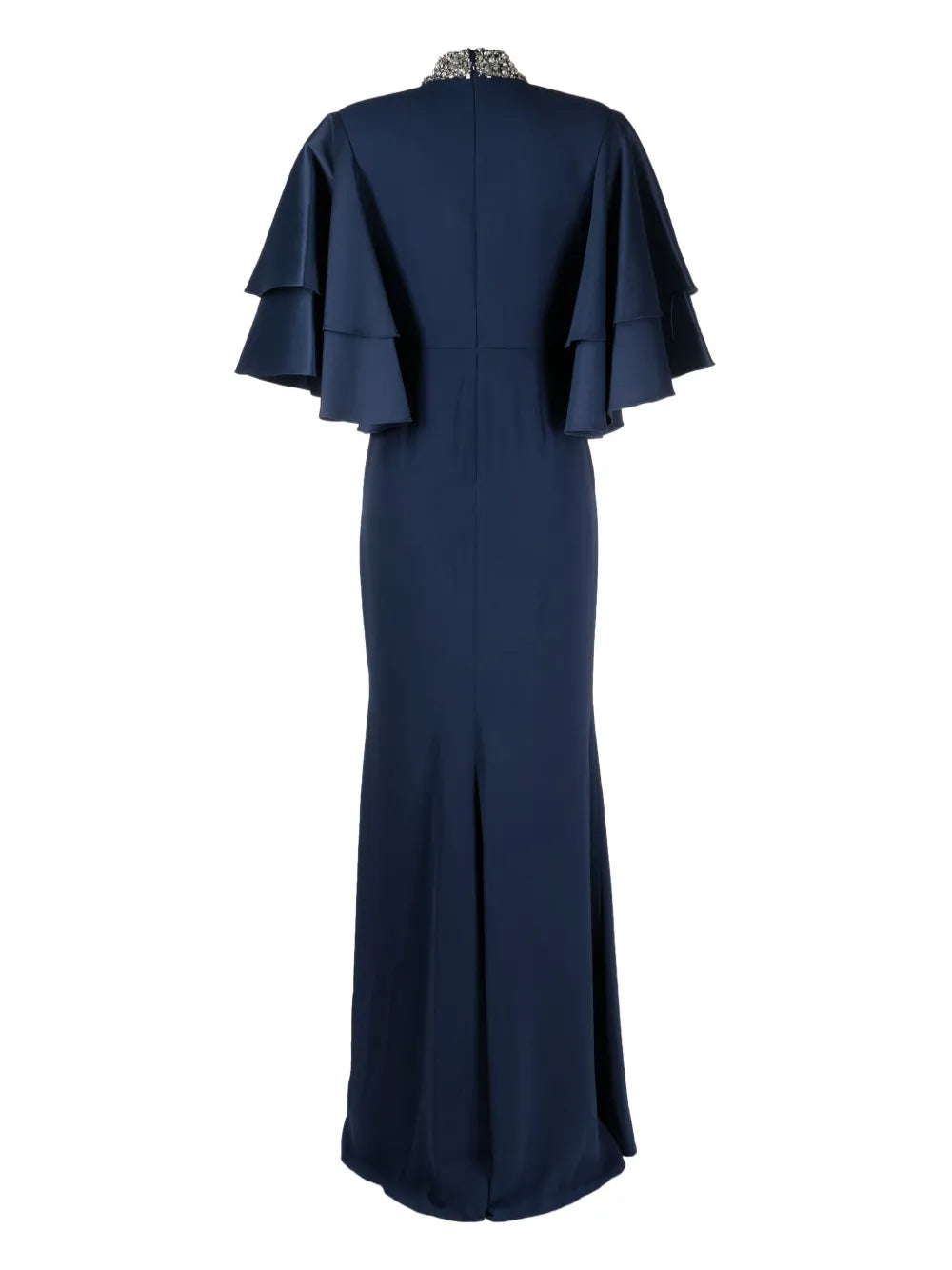 Beaded Crepe Gown