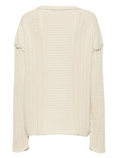 Chunky-Knit Wool Jumper